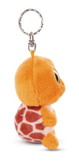 Schlüsselanhänger Plüsch Glubschi Schildkröte Orange