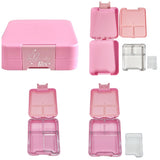SET Znünibox und Thermosflasche Baurelia Box Midi mit Ion8 500ml Rosa