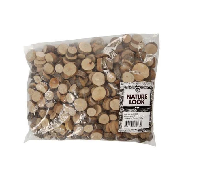 Wichtelzubehör Holzscheiben 1-1.5cm