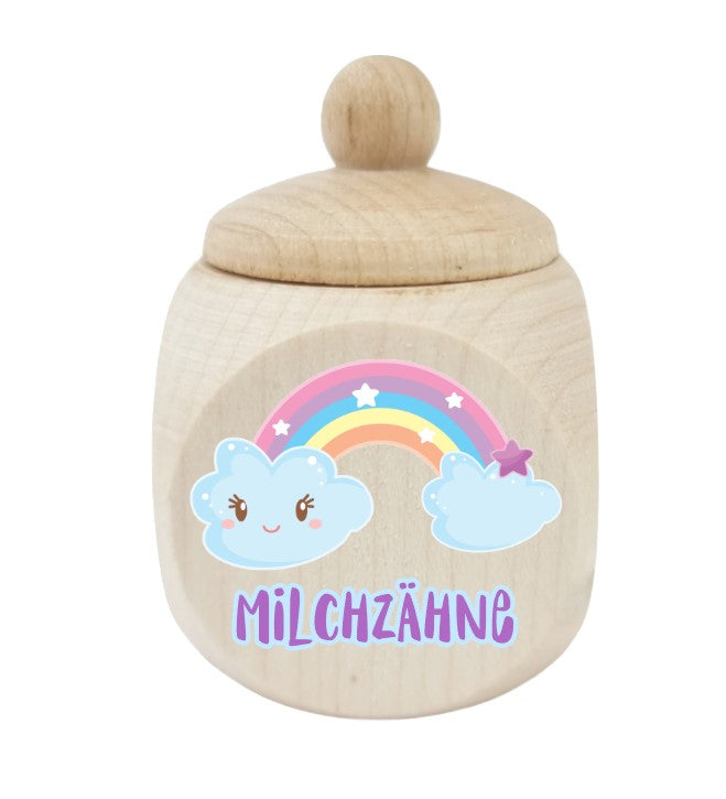 Milchzahndose Regenbogen 6
