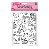 Ausmal Tischdecke XL Fantasie
