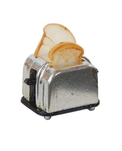 Wichtelzubehör Toaster mir 2 Brotscheiben