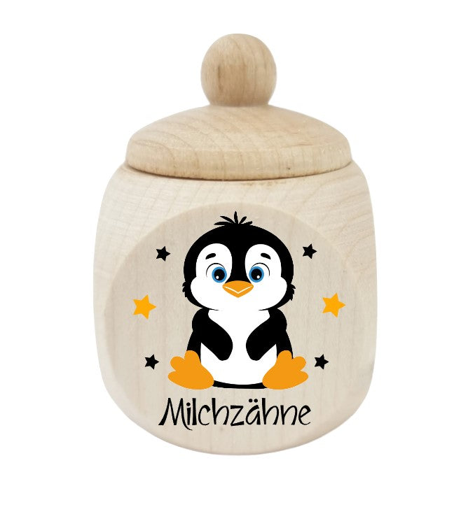 Milchzahndose Pinguin 1