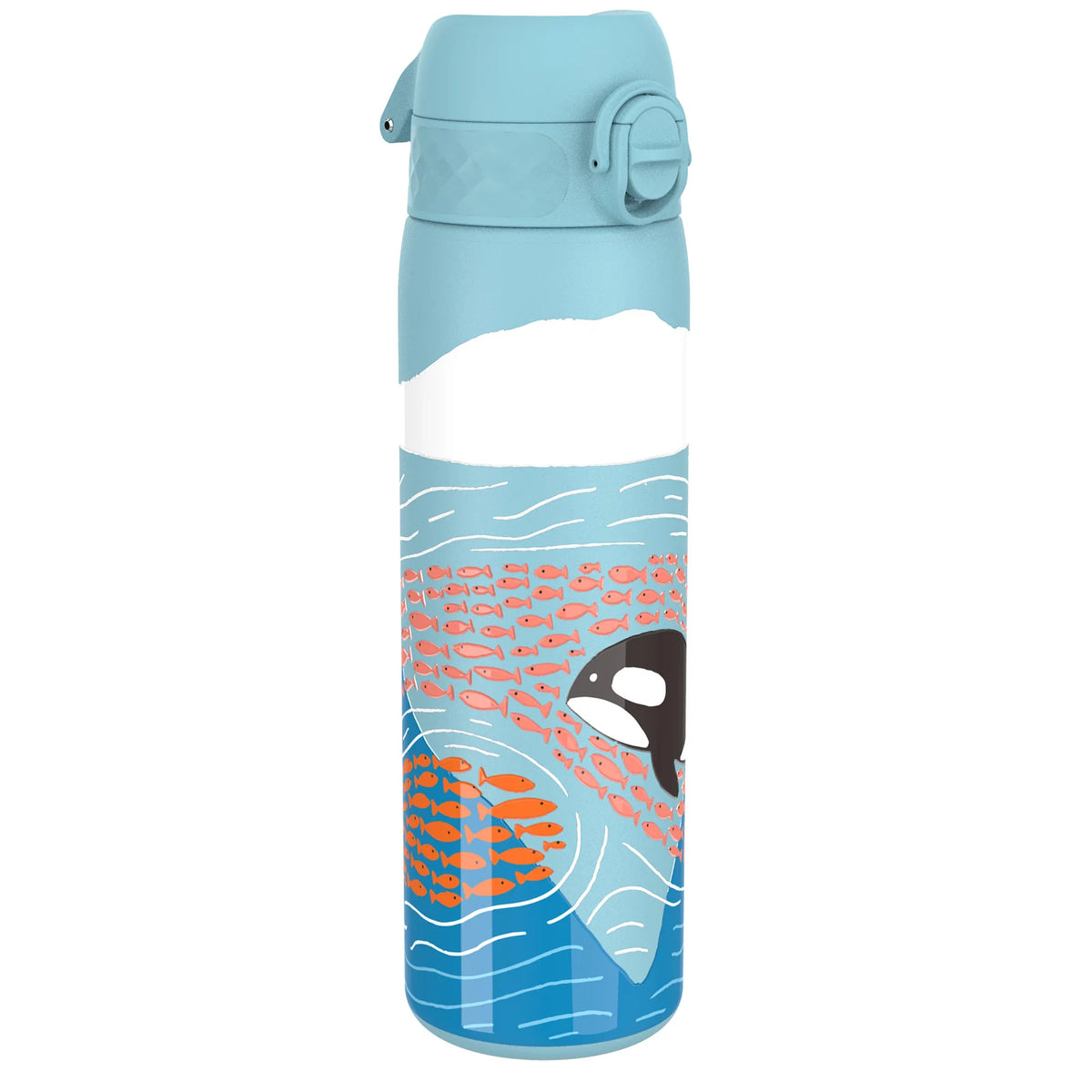 Edelstahl Trinkflasche Ion8 500ml Orca
