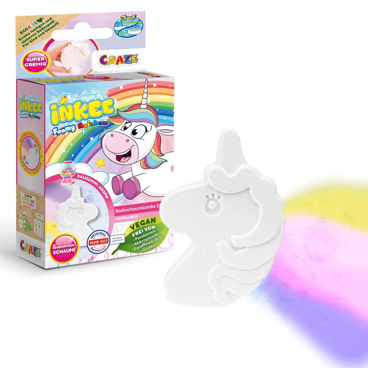 CRAZE Inkee Foamy Unicorn 3 Colors