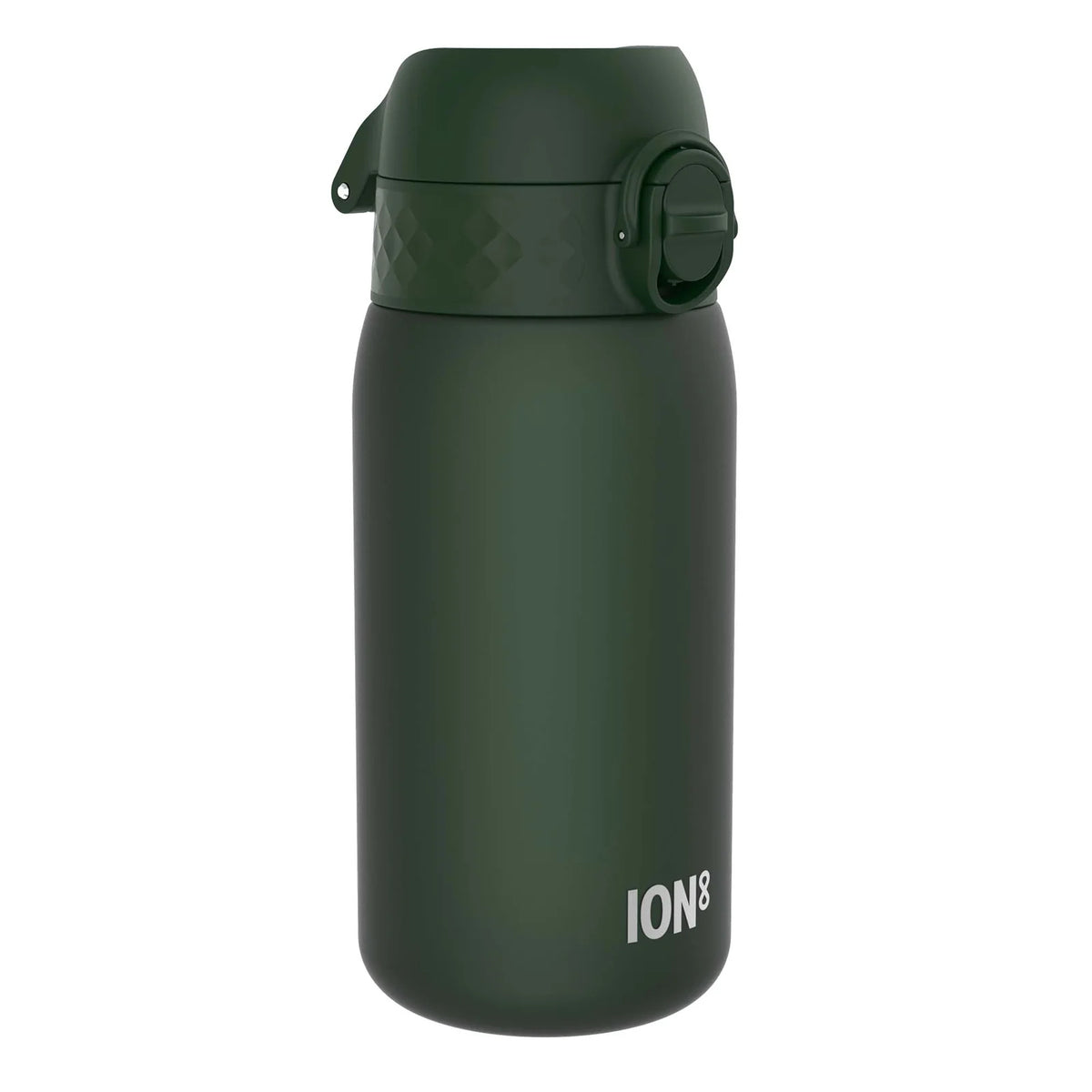 Kinder Trinkflasche Ion8 400ml Dunkelgrün