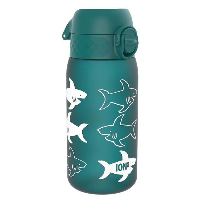 Kinder Trinkflasche Ion8 400ml mit Motiv Haifisch