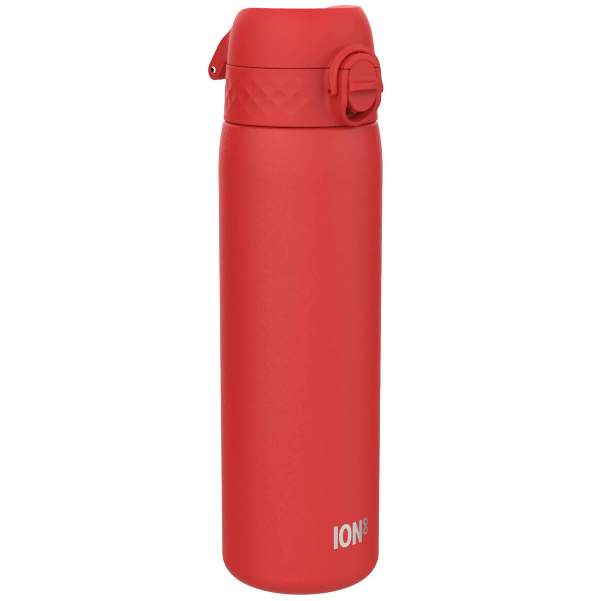 Edelstahl Trinkflasche Ion8 500ml Rot