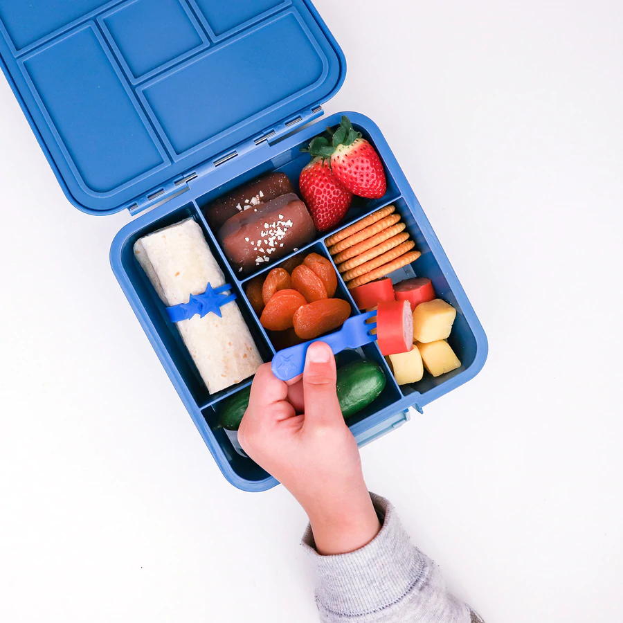 Wrap Binder Silikon Lunch Punch Blau