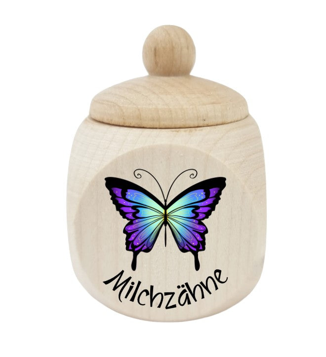 Milchzahndose Schmetterling 1