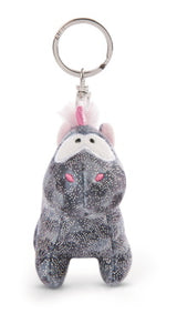 Schlüsselanhänger Plüsch Einhorn Diamont Dust