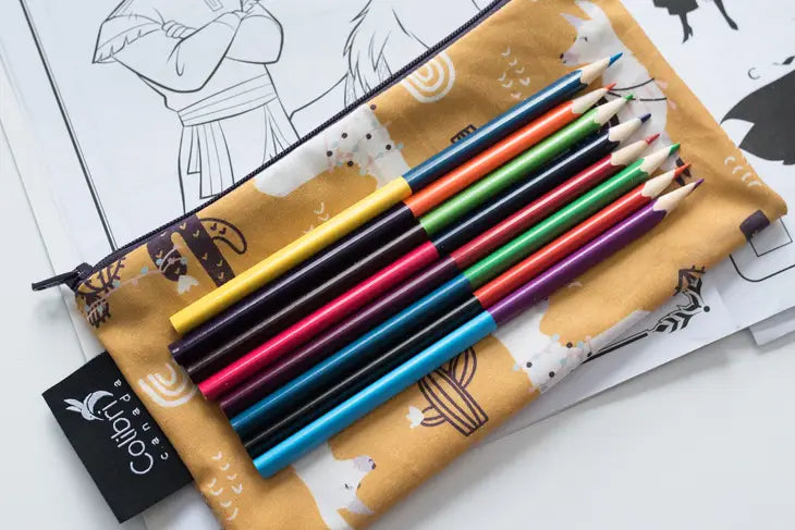 Etui und Lunchbag Colibri Lama