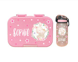 SET Znünibox und Trinkflasche Baurelia Box Mini mit Ion8 400ml Rosa