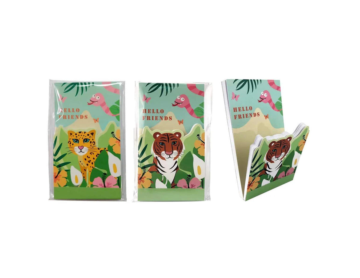 Notizblock Wildtiere assortiert