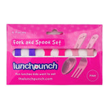 Mini Besteck Lunch Punch 6er Set Pink