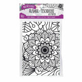Ausmal Tischdecke XL Mandala