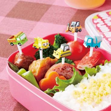 Znünibox Torune Bento Picks Baufahrzeuge