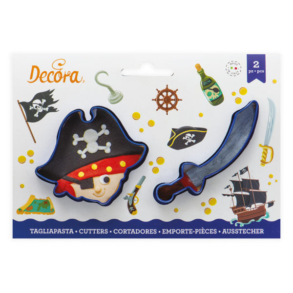 Ausstechformen Set Decora Pirat