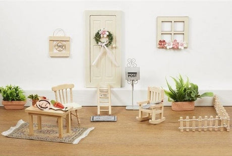 Wichtelzubehör Teppich Beige