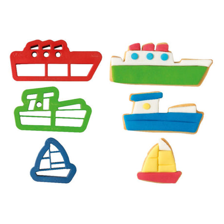 Ausstechformen Set Decora Boote