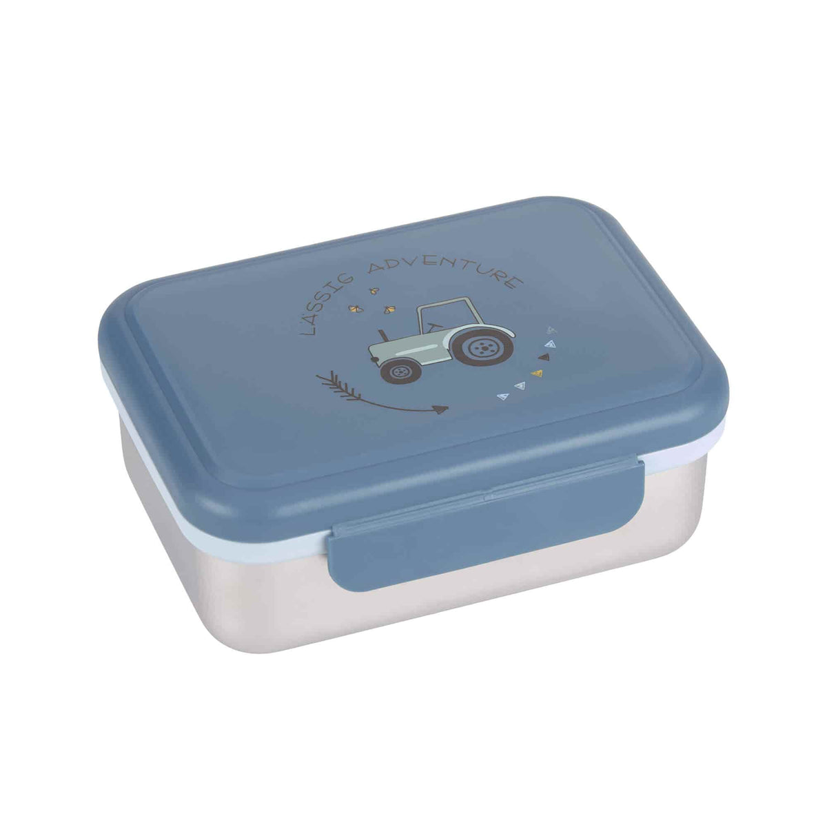 Edelstahl Znünibox Lässig  Adventure Traktor