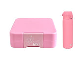 SET Znünibox und Thermosflasche Baurelia Box Midi mit Ion8 500ml Rosa