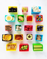 Silikonformen Munchbox Rectangle 2er Set Pastellgelb