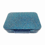 Znünibox Bento Glitzer Blau