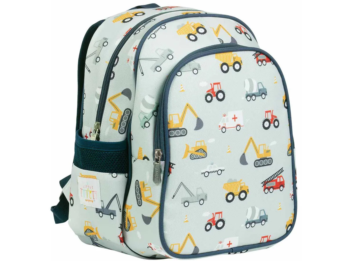 Kinderrucksack ALLC Baustellenfahrzeuge